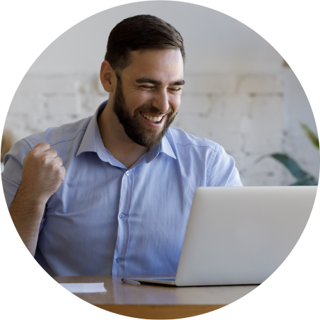 Man using Cash Flow Updates